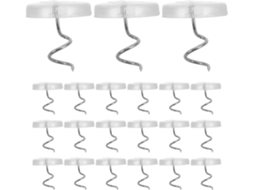 100 Pinos De Aço Inoxidável Branco E Pp Para Lençóis, Fáceis De Usar E Antiderrapantes, Ideais Para Colchões E Roupas De