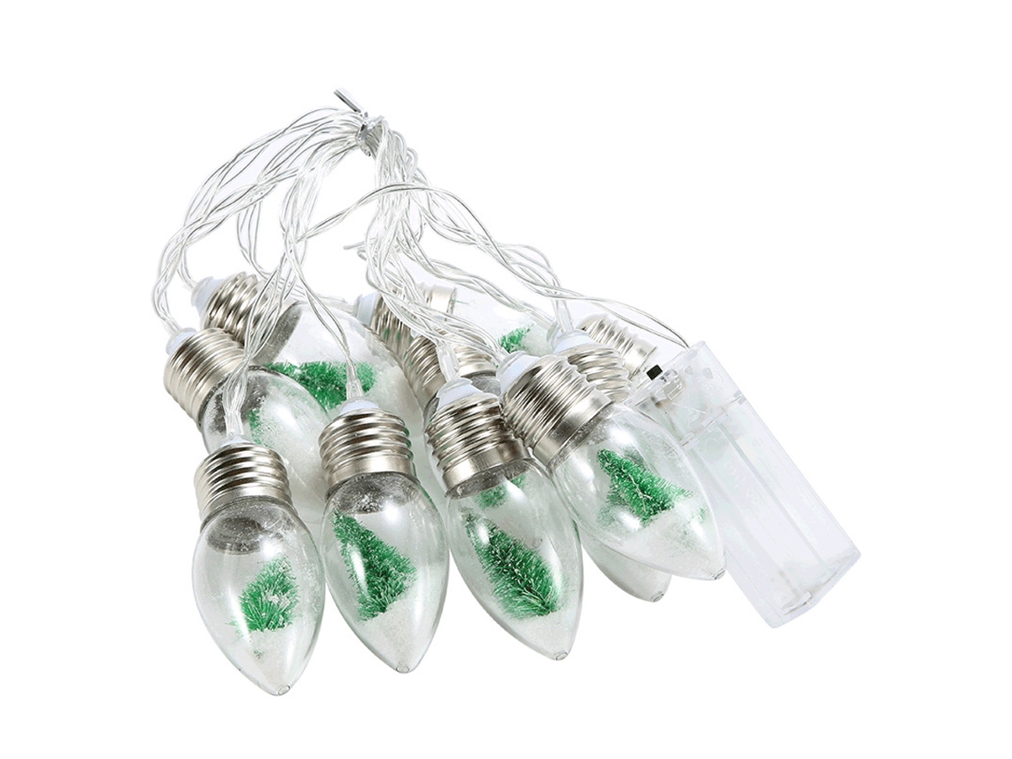 Luzes de Natal em Formato Pinheiro com Leds para Uso Interno e Externo BRILVIBERA