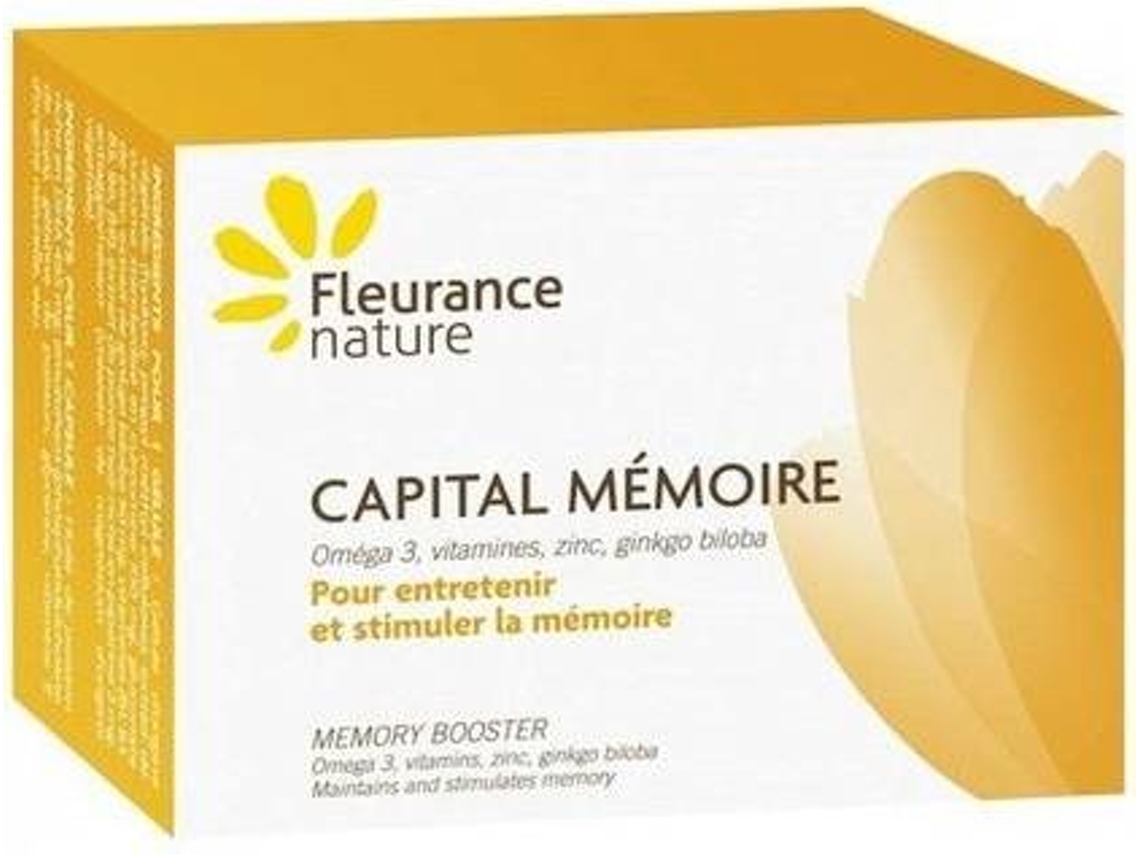 Omega Memória Fleurance Nature 30 Comprimidos + 30 Cápsulas