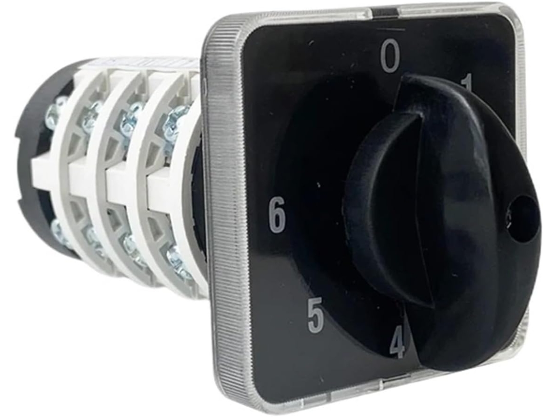 Interruptor De Controle 4 Nós, 20a, 0-6 Posições, Interruptor De Came Rotativo, Hz5b 20 4