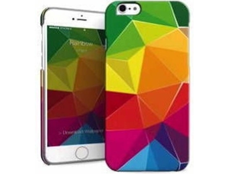 Capa iPhone 6, 6s, 7, 8  Hard Rainbow Multicor