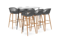 Bar Set, Bar Sets Vidaxl Branco Mdf