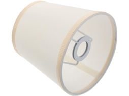 Abajur de Tecido Branco para Lâmpada E14, Estilo Simples, Leve e Decorativo, Adequado para Luminárias de Teto. SFUSHOS
