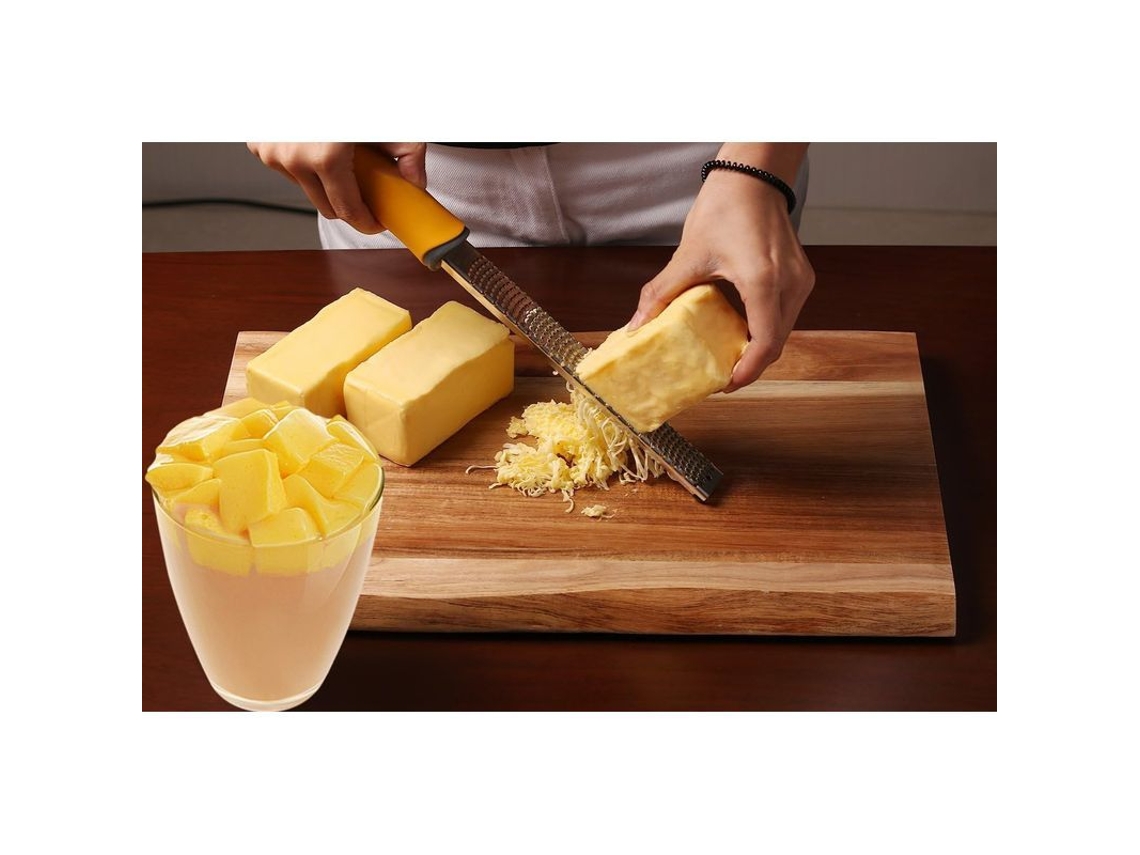 2026 rallador de Queijo e Cítricos com Lâmina de Aço Inoxidável Afiada e Cabo Ergonômico