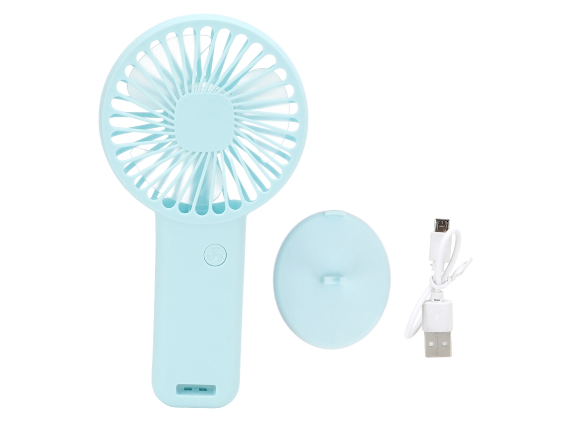 Ventilador Portátil De Bolso Pequeno Com Carregamento Usb E Bateria