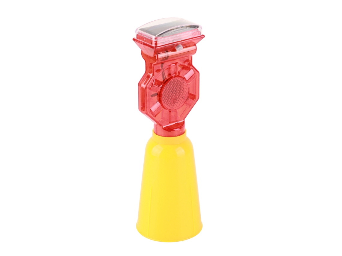 Luz De Alerta Solar Para Conos De Tráfico, Destello Led Impermeable, Auto Encendido/apagado Para Seguridad Vial Y Obras