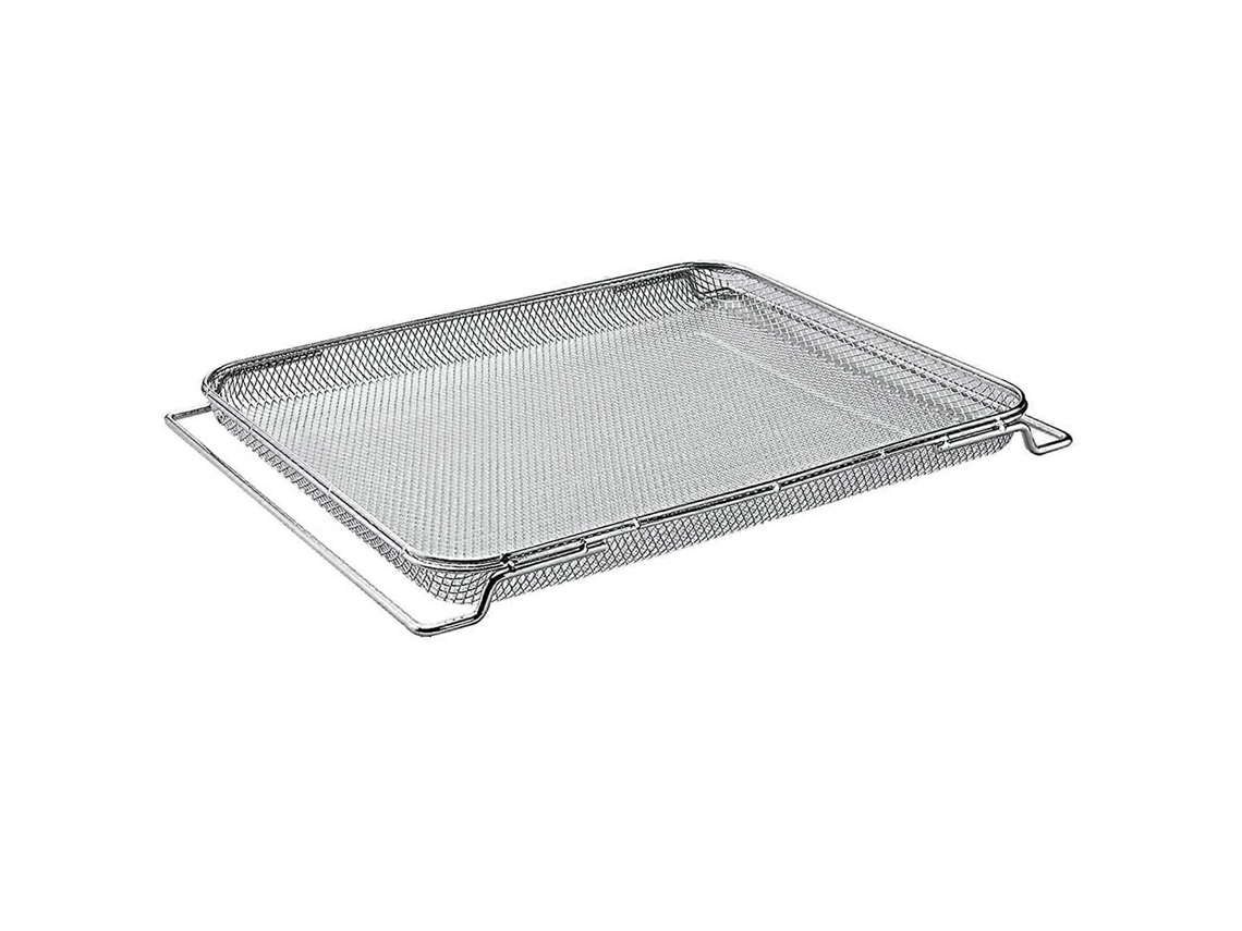 Grelha De Aço Inoxidável Com Cesto Para Assar E Grelhar No Forno, Resistente À Ferrugem.