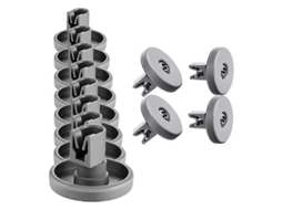 New Product,12 Piece Dishwasher Wheels Lower Basket Wheel Compatible With Aeg Electrolux_glo
