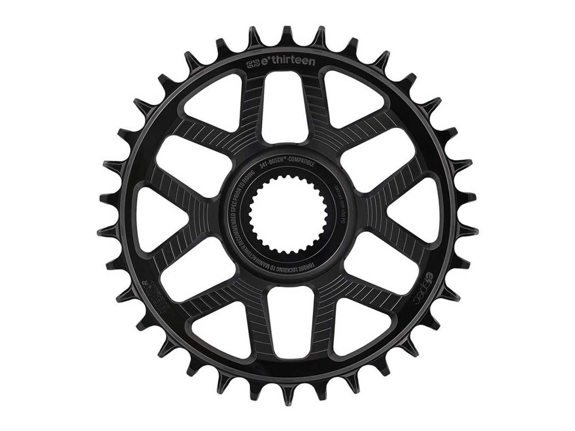 Anel de Corrente Helix Race E-Spec Bosch Gen4 Prateado 34Te-Thirteen