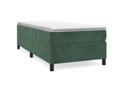 Box Spring Bed, Box Spring Beds Vidaxl Verde Veludo (100 X 200 Cm)