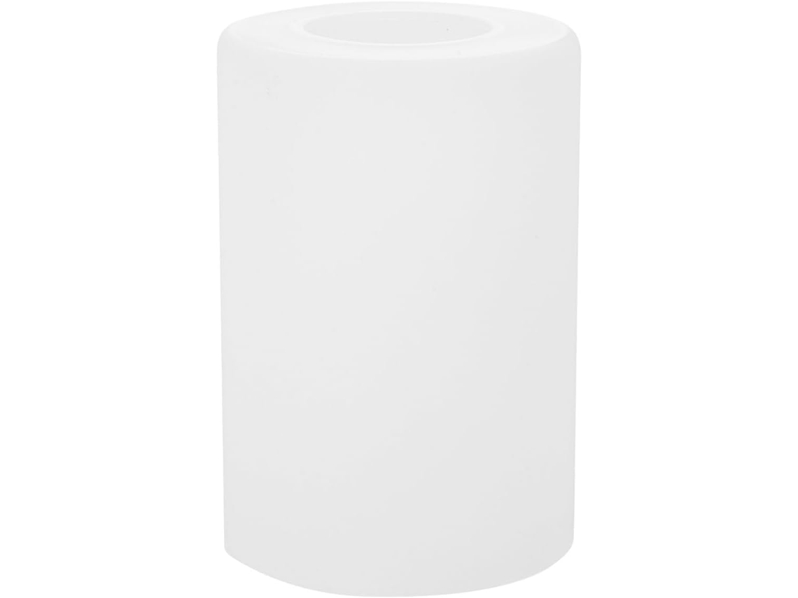 Cilindro De Vidro E27 Para Uso Interno, Branco