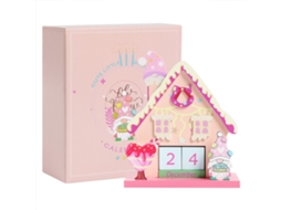 Calendário De Natal Macarrão Contador Perpétuo Decorativo