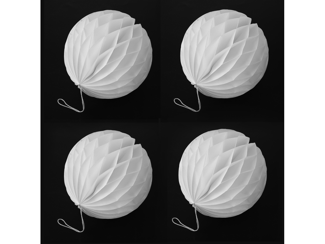 Bolas De Colmeia (diâmetro 15cm, Pacote Com 4) Eoocoo