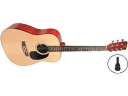 Guitarra Clássica OQAN QGA-16 GB Nat (20 Trastes - Corpo: Madeira de Tília)