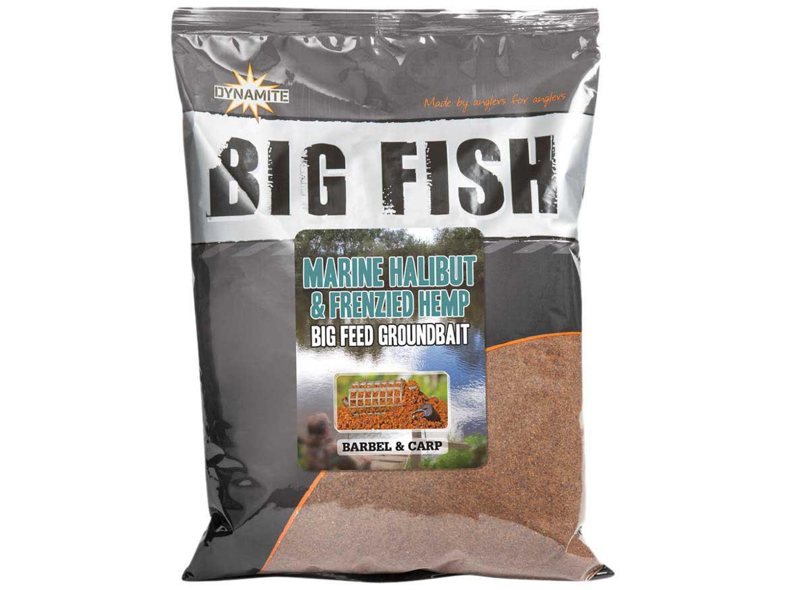 Dynamite Baits Big Fish Marine Halibut&hemp Groundbait 1.8kg