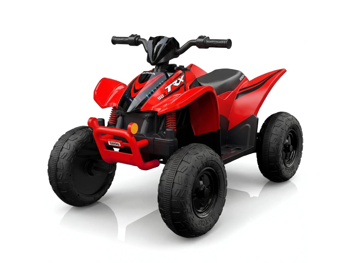 Quad Elétrico Para Crianças - Honda Trx90x - 12v - 3 A 6 Anos - Bateria Li-ion Renovada - Vermelho
