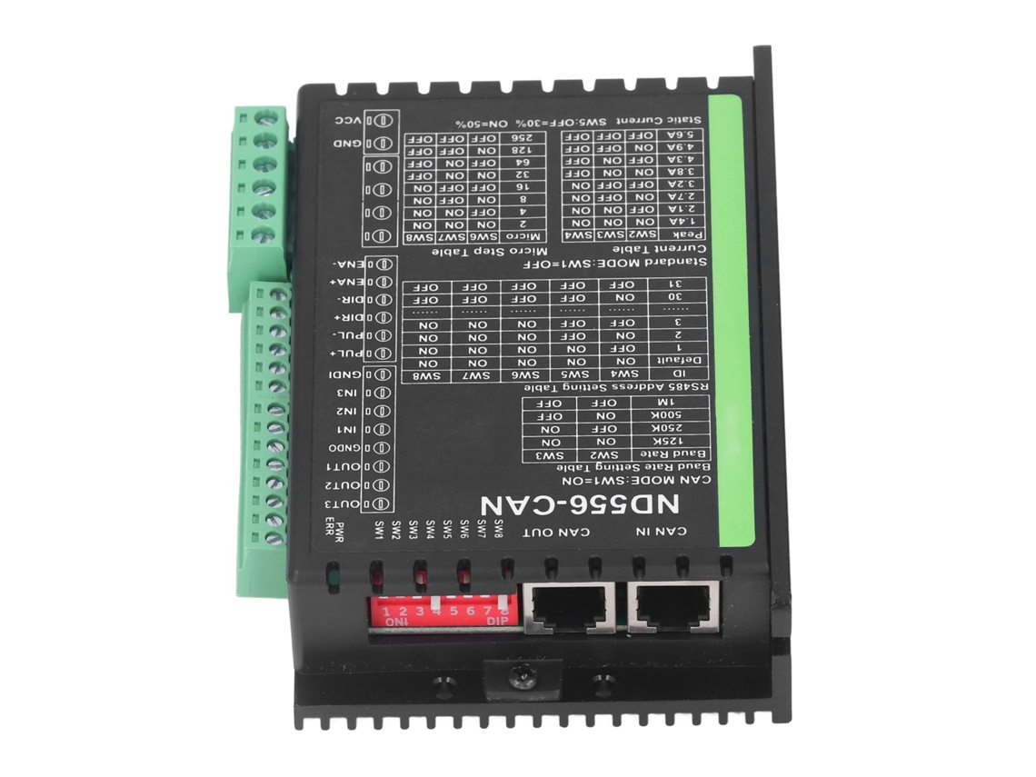 Laxiscreed Nd556 Controlador Para Motores Passo A Passo Com Can Bus, Tensão 12-48vdc