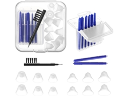 Kit De Acessórios Para Aparelho Auditivo Audien, Compatível Com Ferramenta De Limpeza, Inclui 6 Tamanhos De Cúpulas Silicone