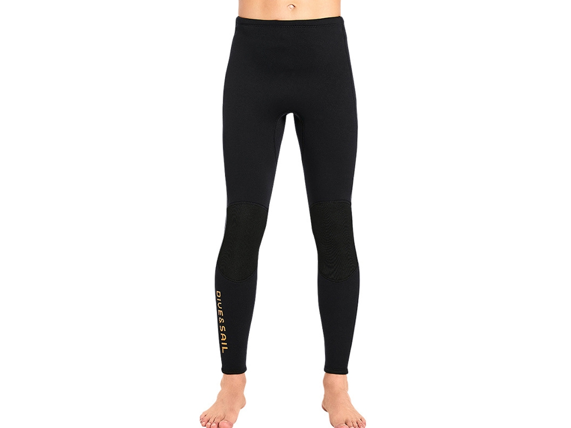 Mali calças de Neoprene 3mm para Homem Mantenção de Calor Proteção Uv Upf 50+ para Surf Natação Mergulho