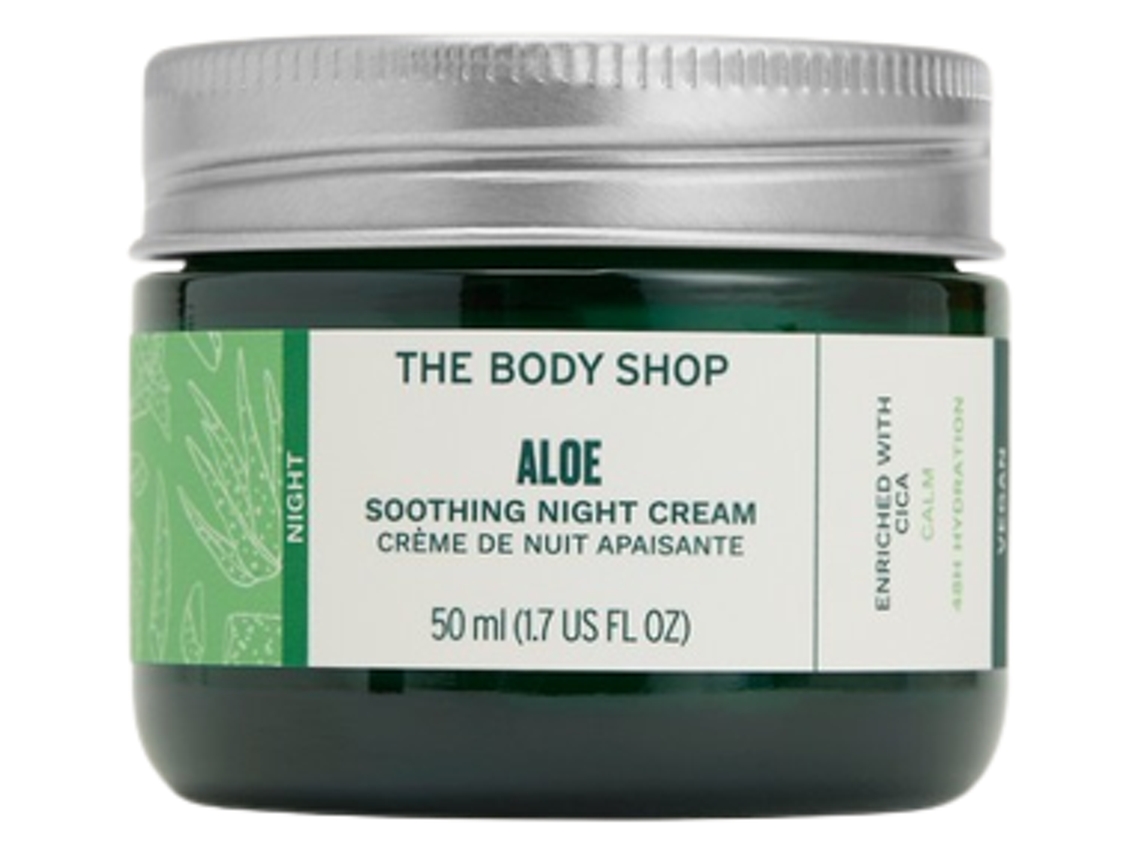 Aloe Creme De Noite Calmante The Body Shop 50 Ml