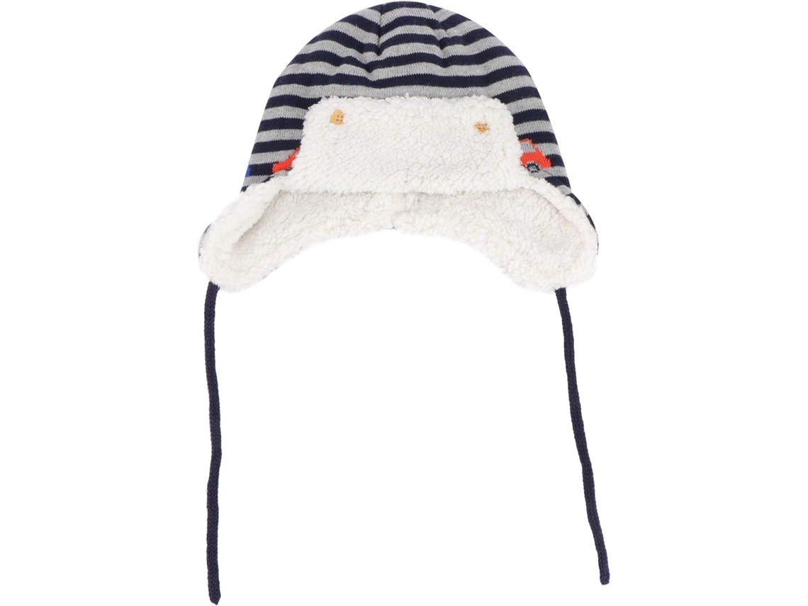 Gorro De Invierno Algodão Cálido E Elástico Para Crianças Proteção Auditiva Design Simple E Cómodo