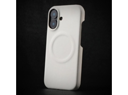 Capa Para Iphone 17 - Pele De Carneiro Com Fecho Magnético Magsafe