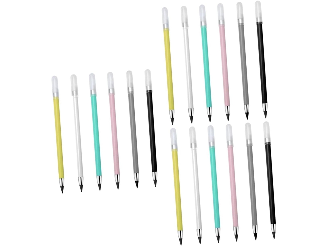 18pièces Inkless Légers Crayons Eternels Réutilisables Pour Écriture Et Dessin