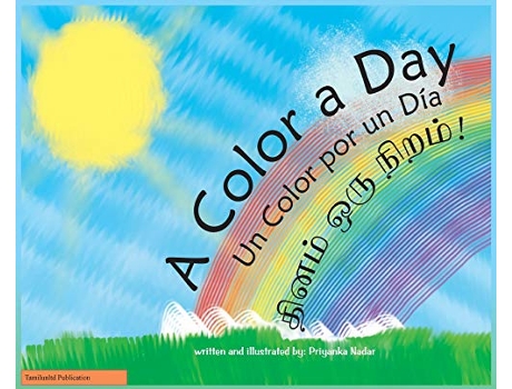 Livro A Color a Day Tamil Edition de Priyanka M Nadar (Tâmil)