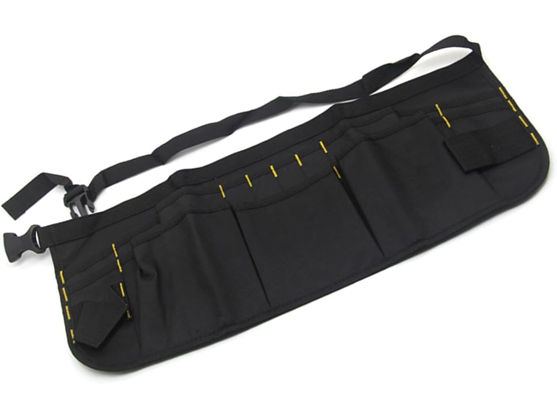 Bolsa para ferramentas de detalhamento automotivo, estojo com altura ajustável para profissionais de estética automotiva.