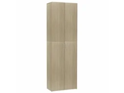 Office Cabinet, Office Cabinets Vidaxl Marrom Madeira Processada (60 X 32 X 190 Cm)