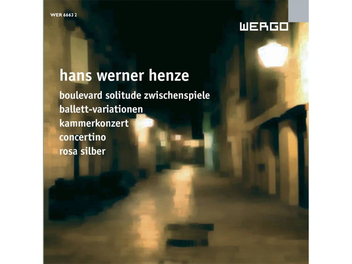 CD Perl,Matthias/Tainton,Christopher - Boulevard Solitude Zwischenspiele/Ballett-Variat (1CD)