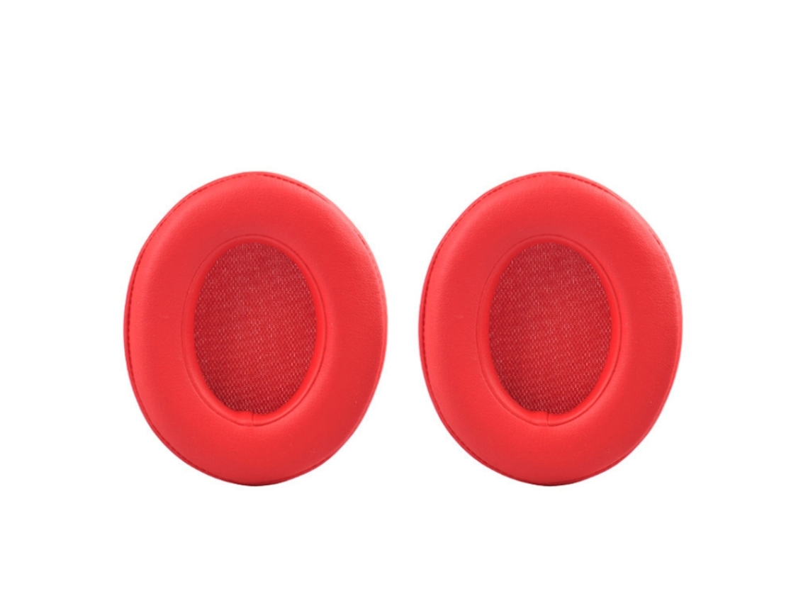 Almofada para Auscultadores BEATS Studio 2 de Orelhas de Esponja Macia Vermelho XIAOMOYU