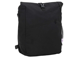 Conjunto 1 Armazenamento Para Ciclismo Vidaxl Preto Poliéster (33 X 16 X 60 Cm)
