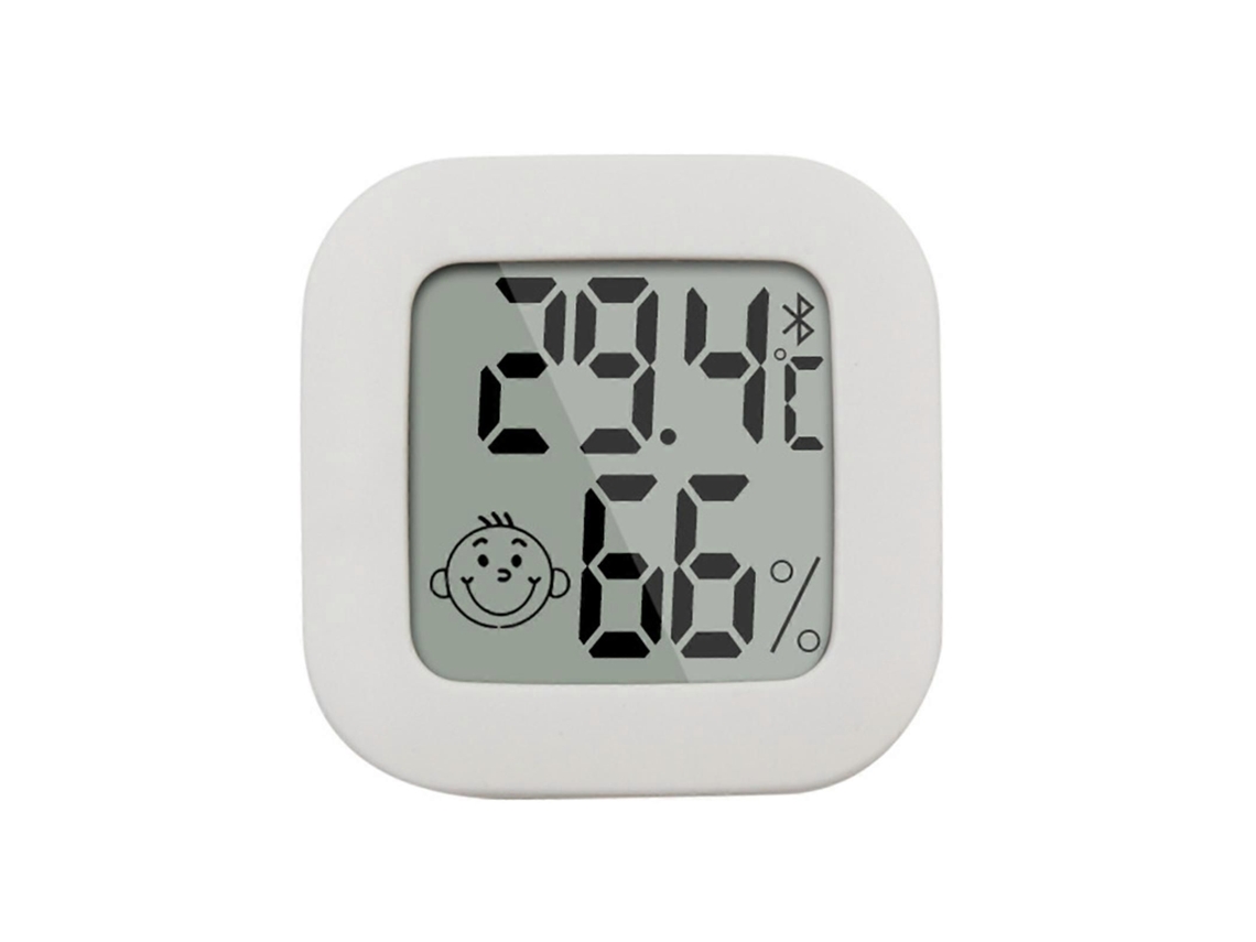 Higrômetro E Termômetro Para Ambientes Internos Com Sensor De Temperatura E Display Lcd, Ideal Para Casa E Escritório.