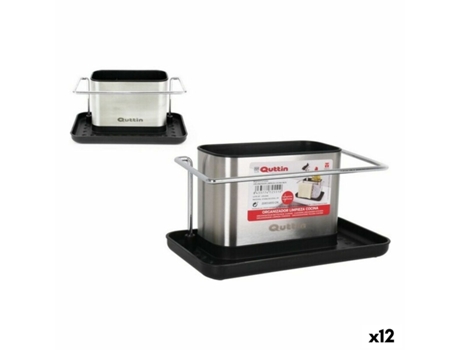 Organizador Multiusos Quttin 185598 20 x 11,6 x 10 cm (12 Unidades)