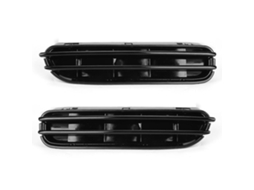 2pcs Vents De Fluxo De Ar Lustrada Preta Substituição E60 E61 M5 2006 2010