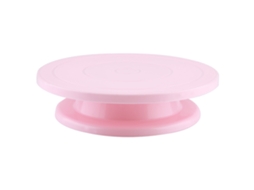 Decoração De Bolos, Plataforma Giratória, Suporte Giratório, Conjunto De Decoração De Pastelaria Slowmoose (rosa)