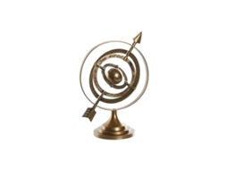 Globo Terrestre Home Esprit Dourado Vintage 30 X 20 X 30 Cm