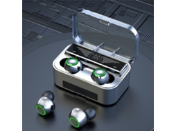 Aetheria fones de Ouvido Sem Fio True Wireless Bt5.3 com Microfone Redução de Ruído Esportivos Mini Earbuds
