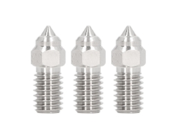 3 Bicos de Impressora 3d 0.4mm Rosca M6 | S/MARCA