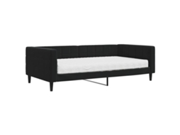 Daybed With Mattress, Daybeds With Mattresses Vidaxl Preto Veludo (100 X 200 Cm)