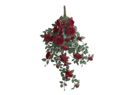 Laxiscreed Cobertura Decorativa Com Videira De Rosas Artificiais Para Janelas E Jardins