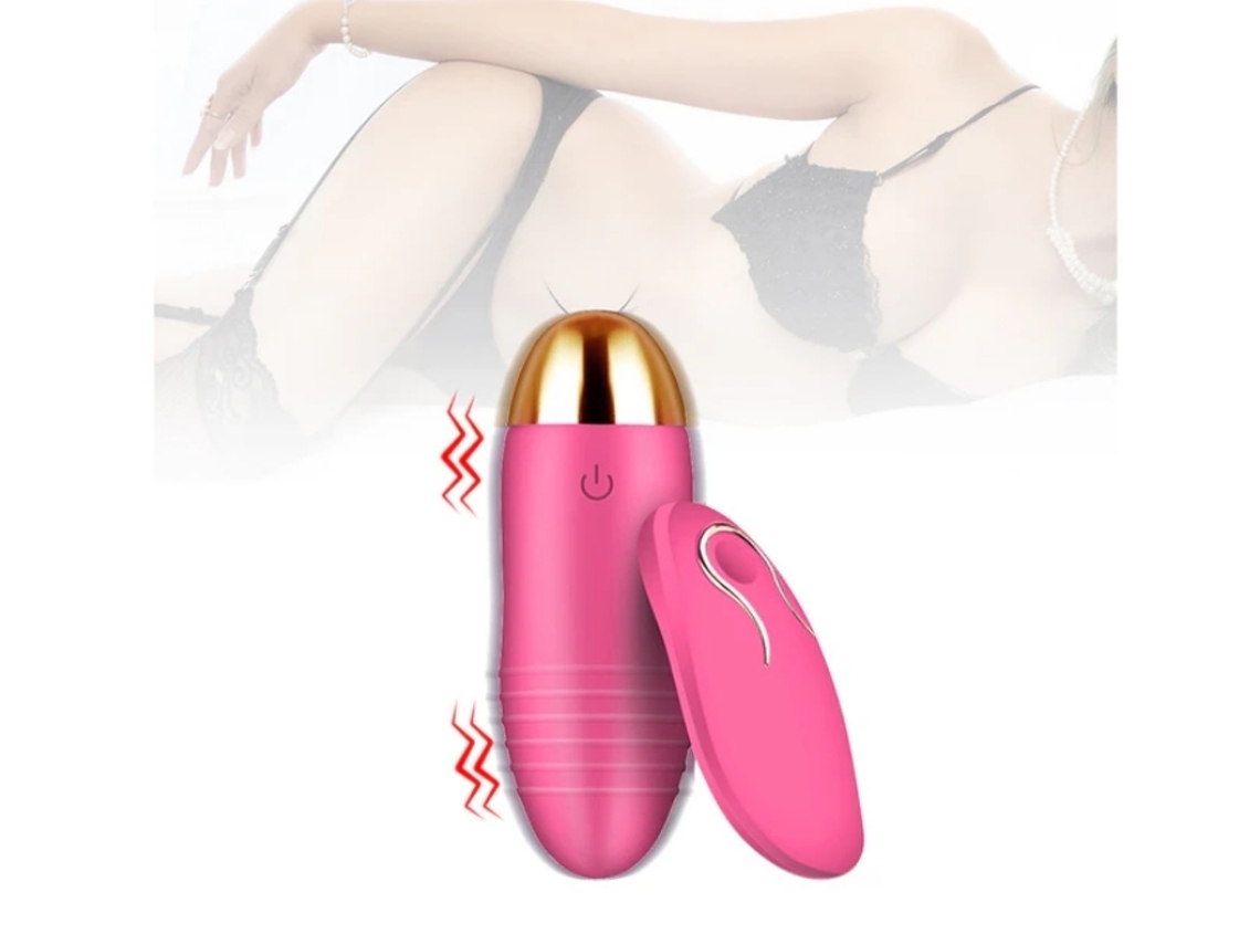 Vibrador Usb Sex Brinquedo Adulto Controle Remoto Sem Fio Bullet Rose 10 Velocidades