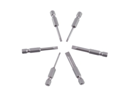 Kit De Bits De Parafusador Fenda Magnetizados Laxiscreed, 6 Peças De 50 Mm
