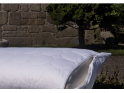 Protetor / Resguardo De Almofada Alecrim Acolchoado Com Fecho - 50x75