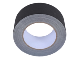 Fita Adesiva Industrial De Alta Resistência Cabilock, Rolo De 5cm X 275m, Preta Fosca, Para Reparo De Carpetes, Marcação