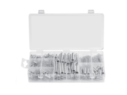 Kit de Molas de Tração e Compressão 200 Peças Primerox