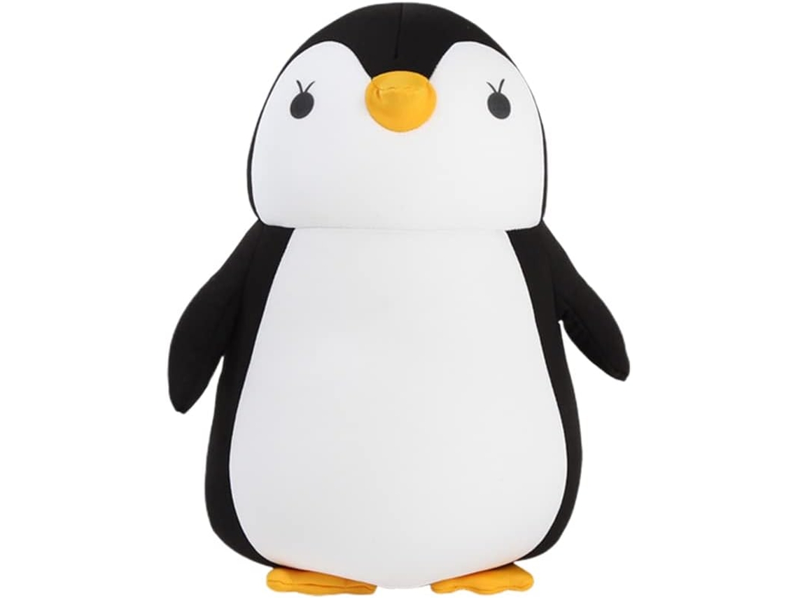 Almofada Cervical 2 em 1 Formato U com um Pinguim Fofo, Acampamentos, Caminhadas, Viagens de Carro e Avião AQUAFORGE
