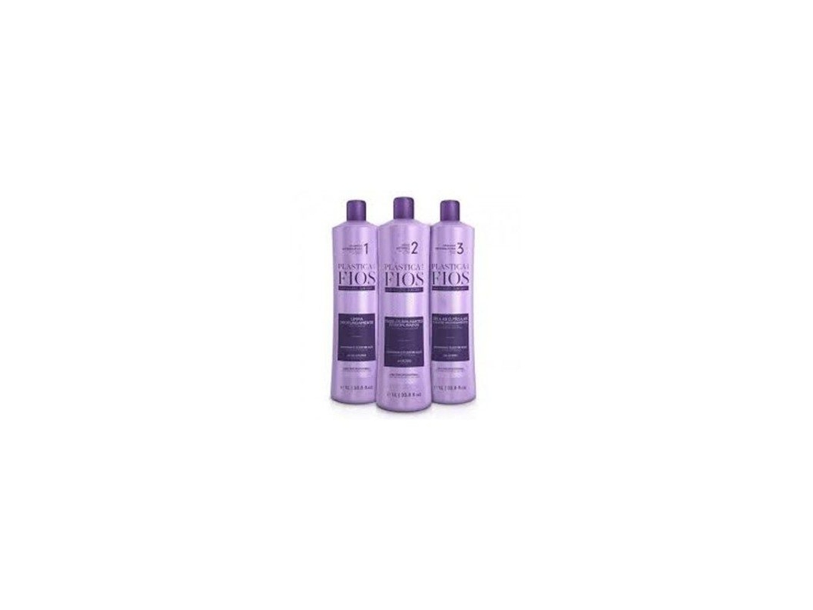 Pack Alisamento Cadiveu Plástica Dos Fios 3x1l