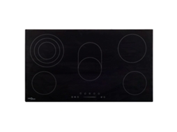 Vidaxl Placa De Cerâmica Com 5 Discos Ecrã Tátil 8500 W 77 Cm